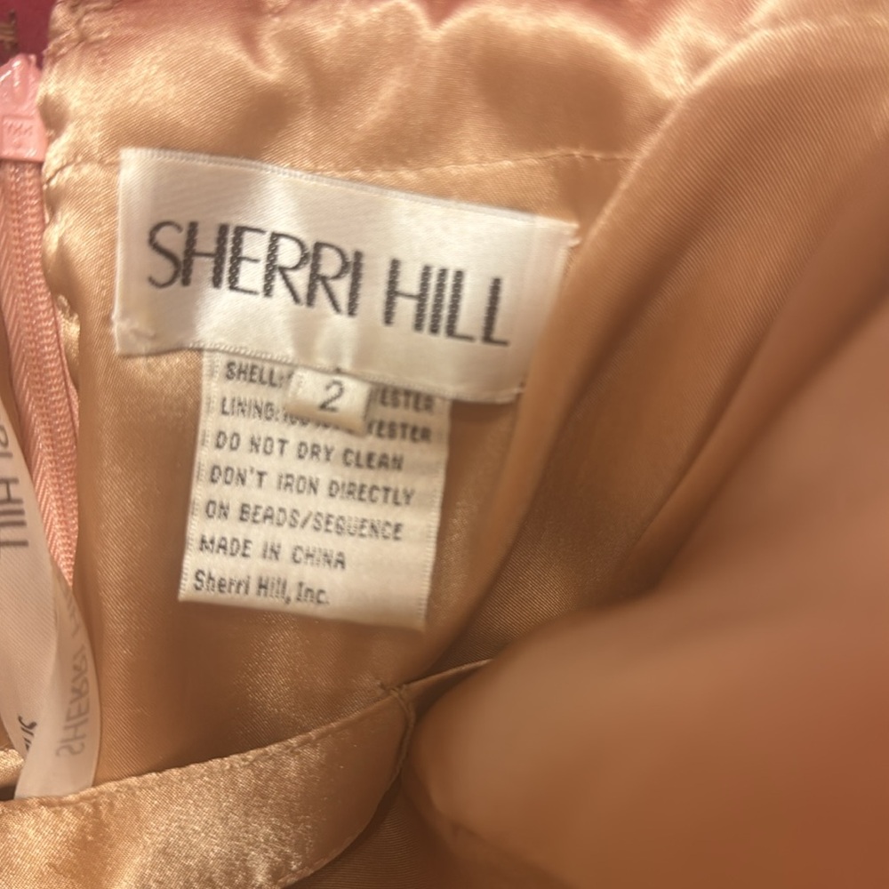 Sherri Hill Mermaid Sequence Formal Prom Dress - Picture 7 of 8